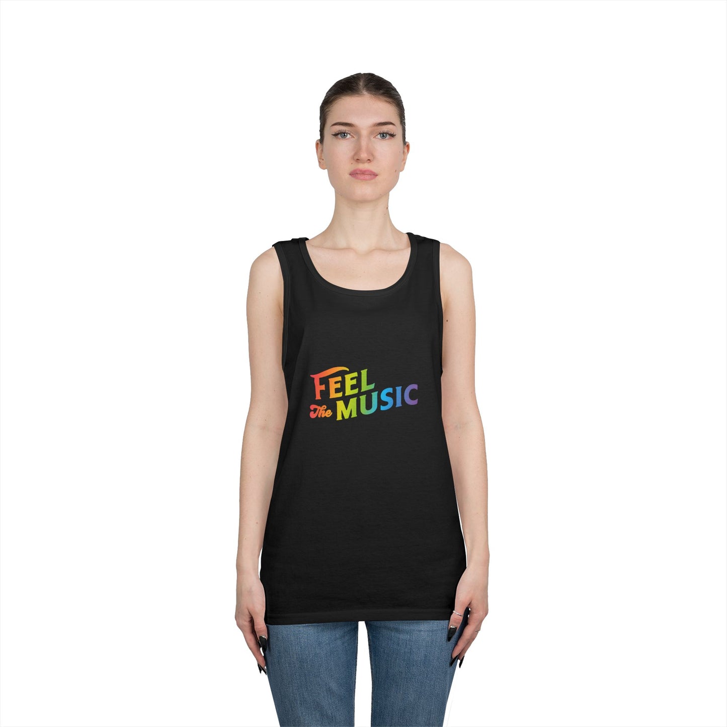 Feel The Music Tank Top - Electric Allure