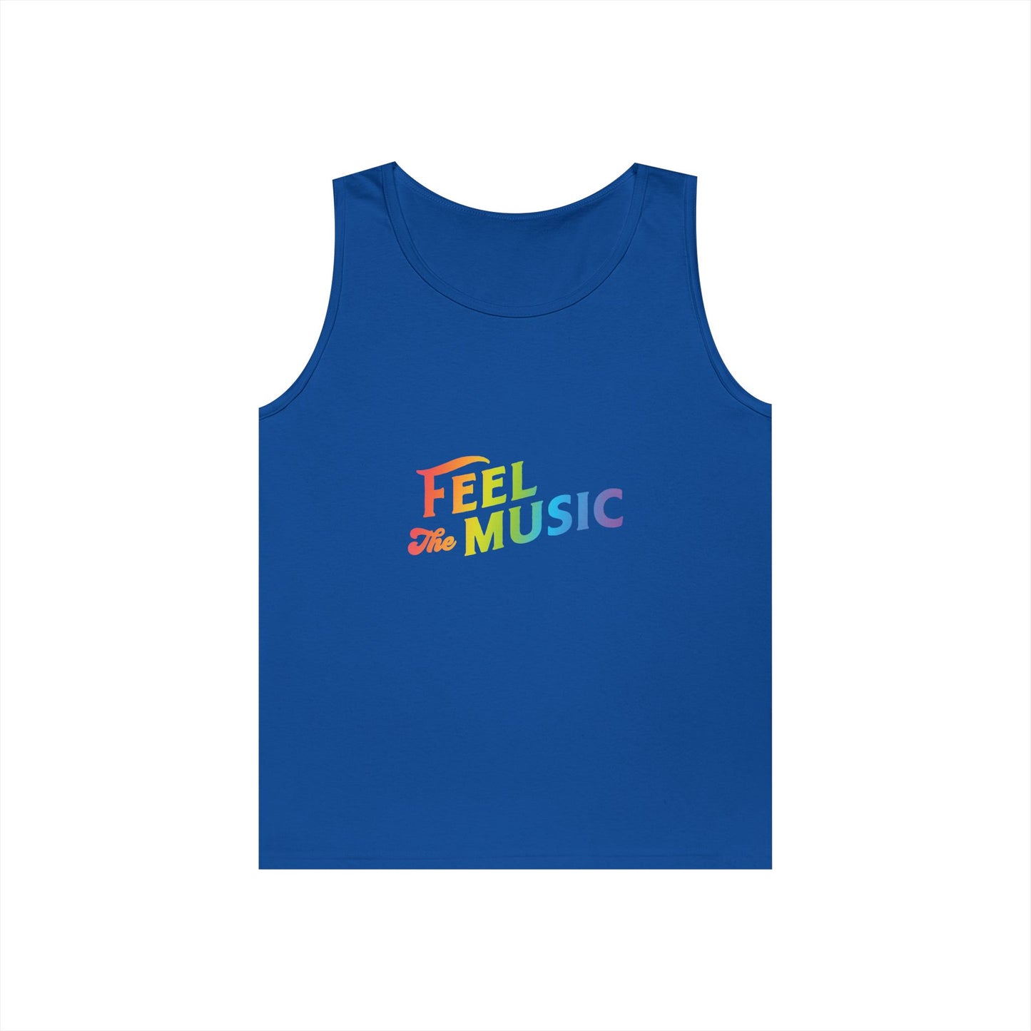 Feel The Music Tank Top - Electric Allure