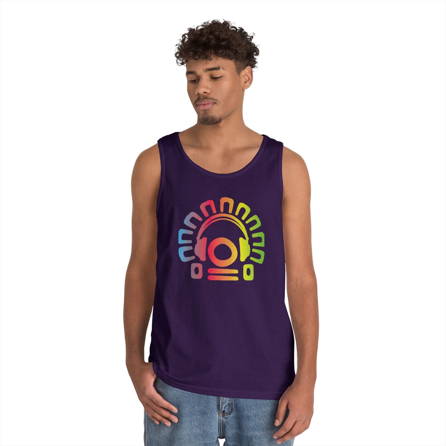 Tribal Headphones  Tank — Electric Allure x ODBOIH Designs