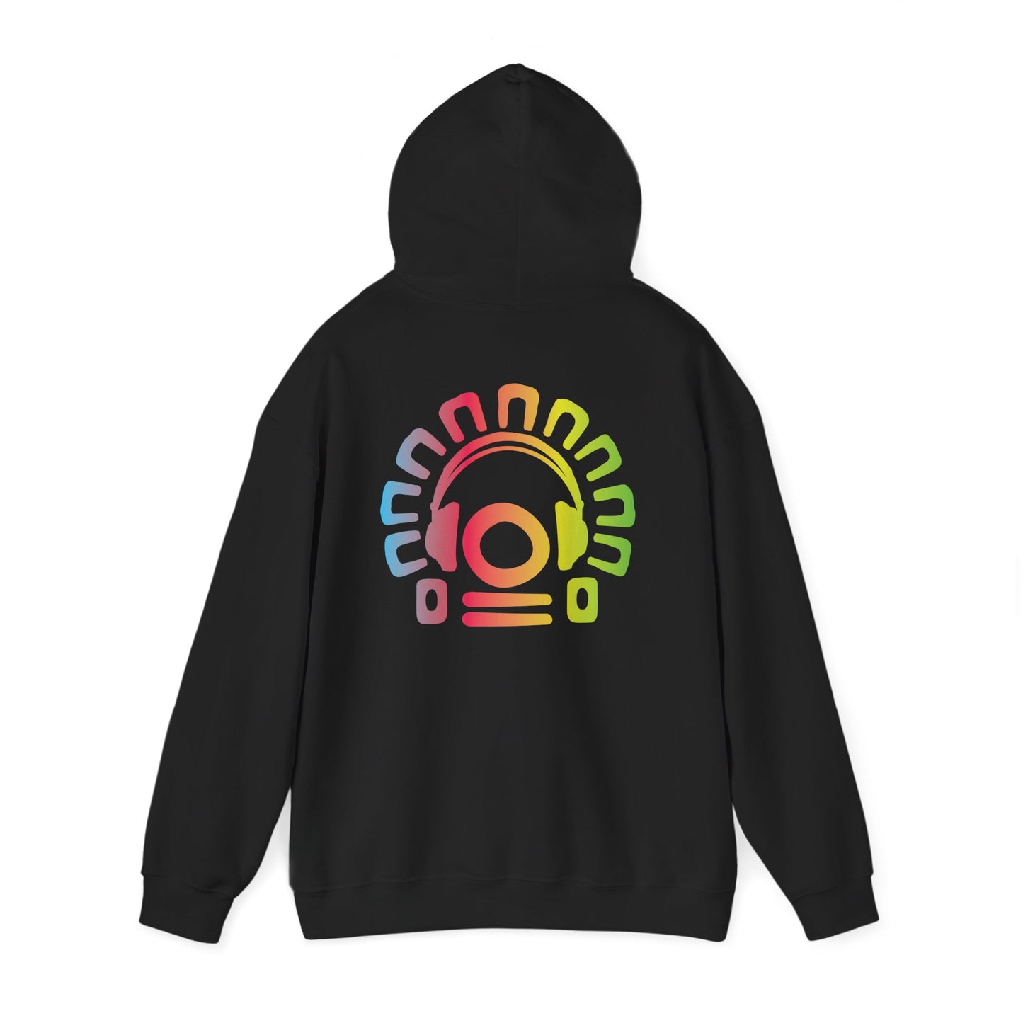 Tribal Headphones Hoodie — Electric Allure x ODBOIH Designs
