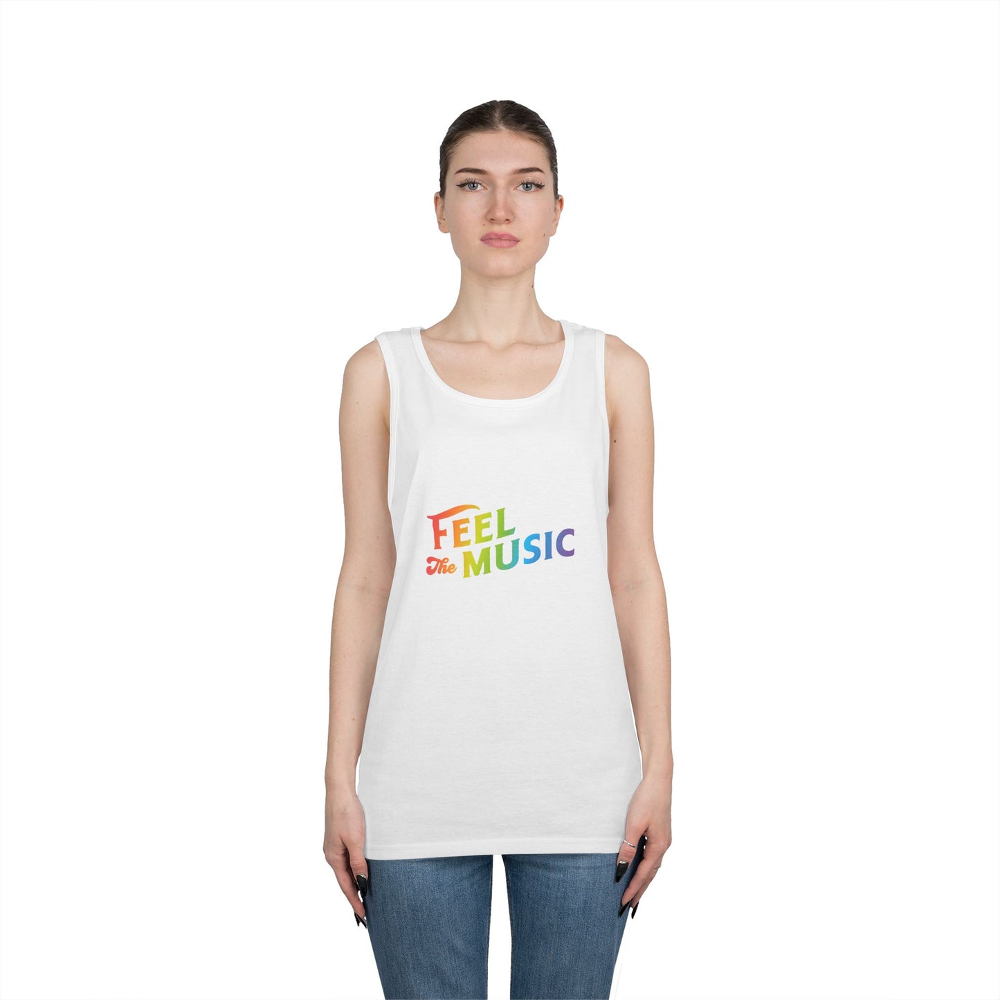 Feel The Music Tank Top - Electric Allure