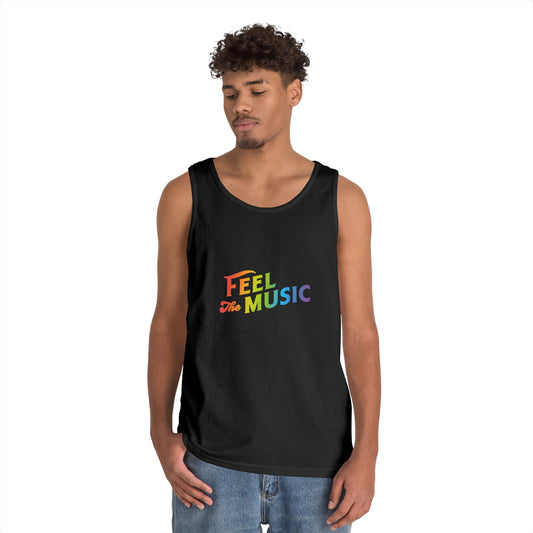 Feel The Music Tank Top - Electric Allure