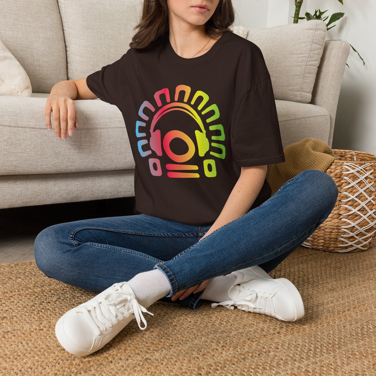 Electric Allure x ODBOIH Designs Tribal Headphones T-Shirt