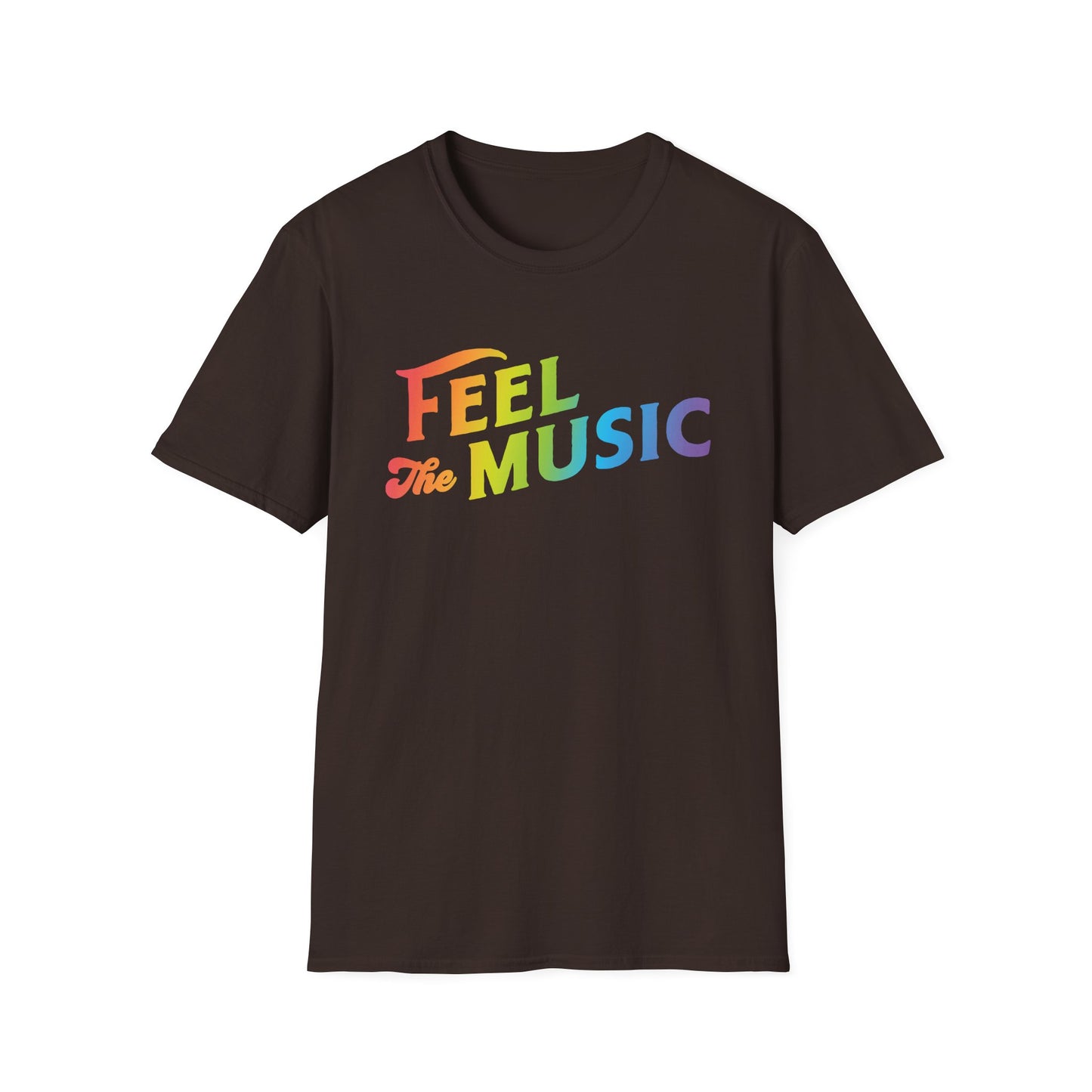 Feel The Music Logo T-Shirt - Electric Allure