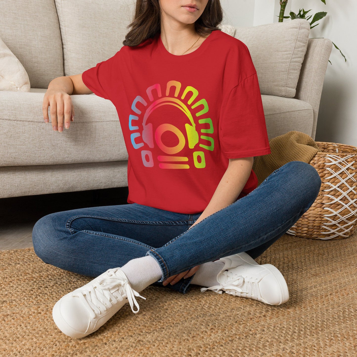 Electric Allure x ODBOIH Designs Tribal Headphones T-Shirt