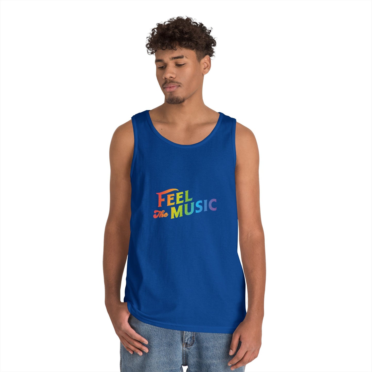 Feel The Music Tank Top - Electric Allure