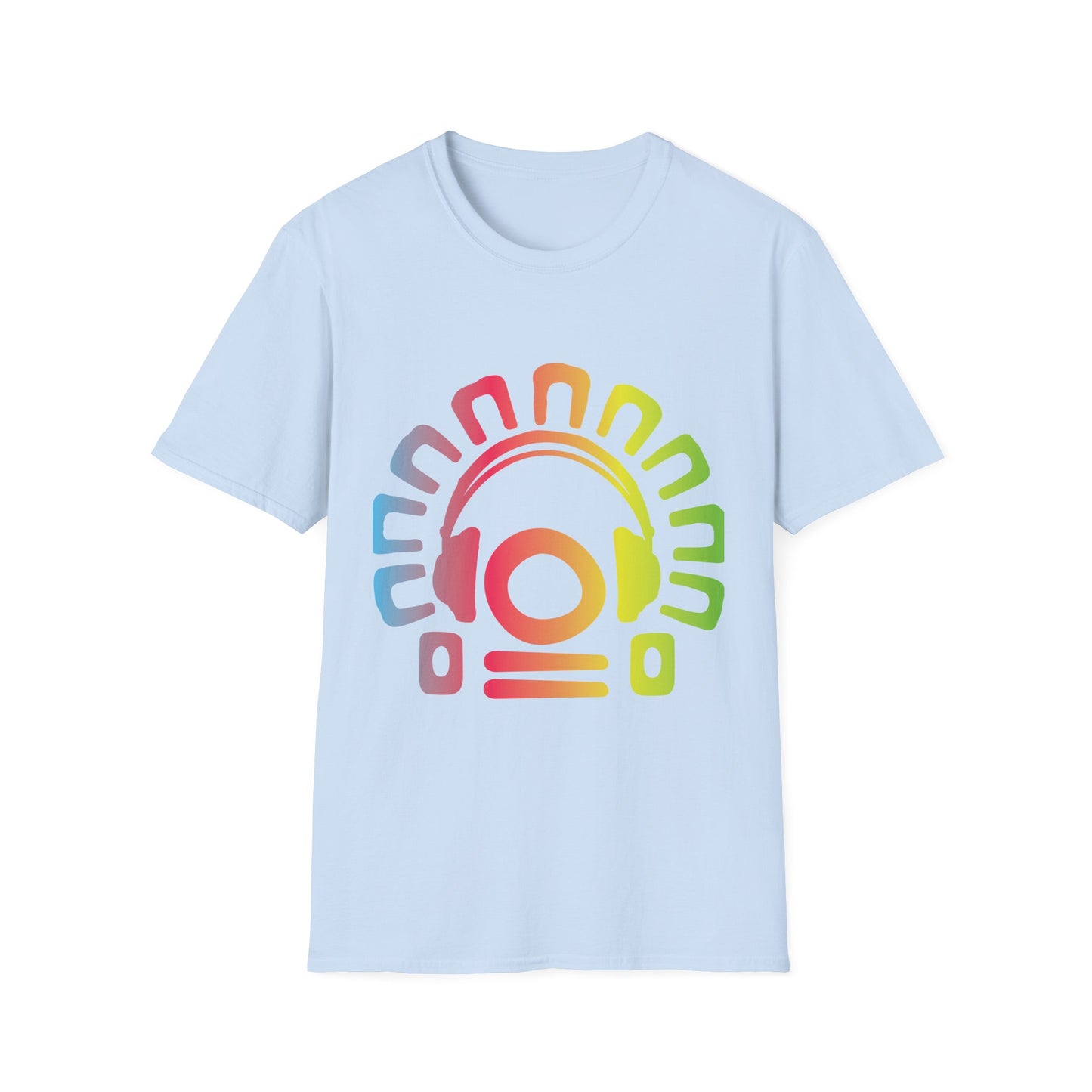 Tribal Headphones T-Shirt - Electric Allure x ODBOIH Designs