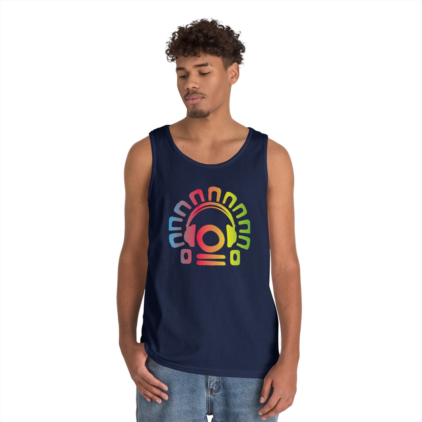 Tribal Headphones  Tank — Electric Allure x ODBOIH Designs