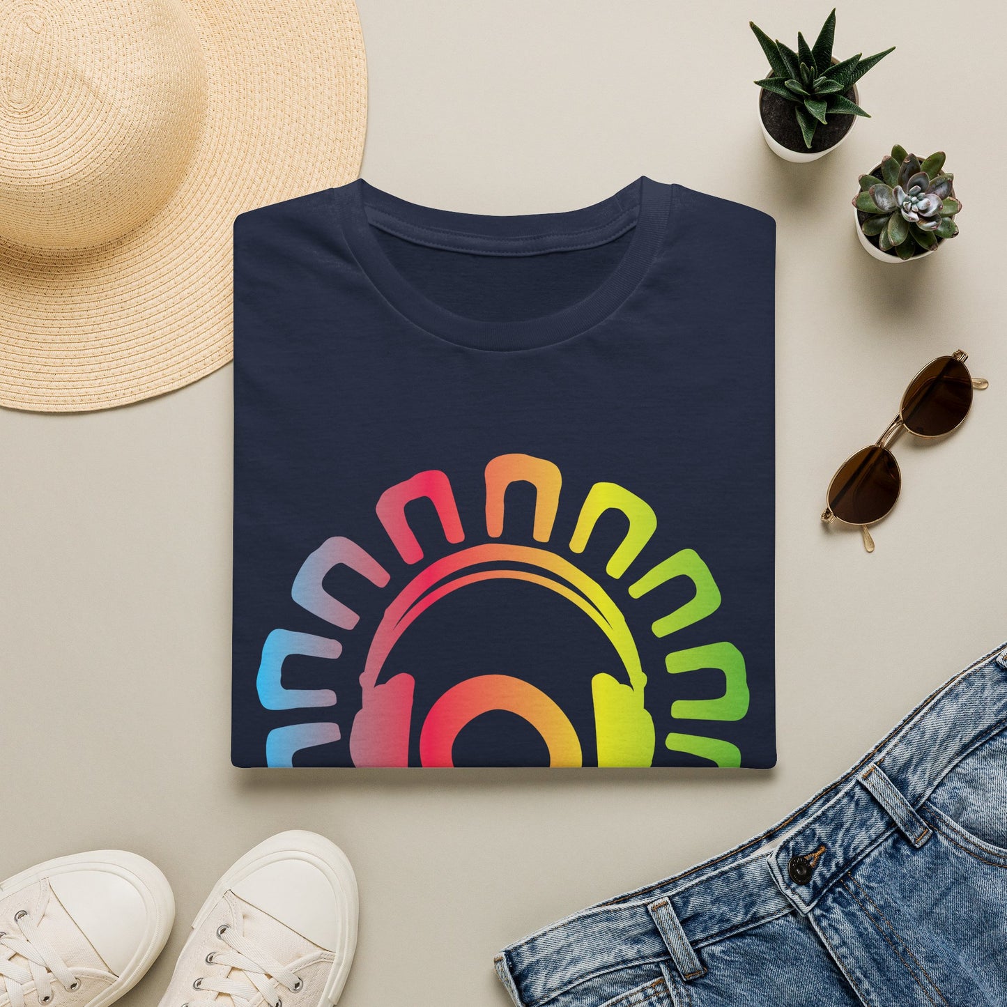 Electric Allure x ODBOIH Designs Tribal Headphones T-Shirt
