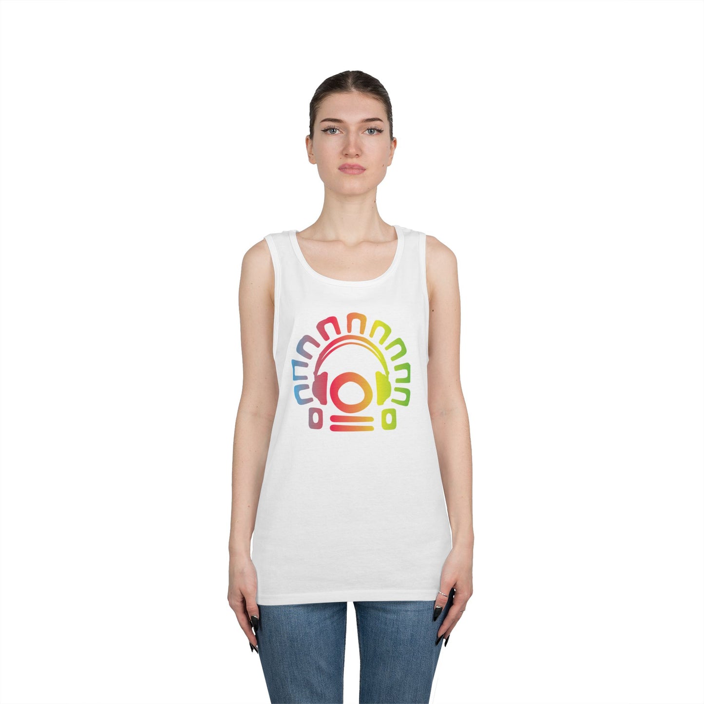 Tribal Headphones  Tank — Electric Allure x ODBOIH Designs