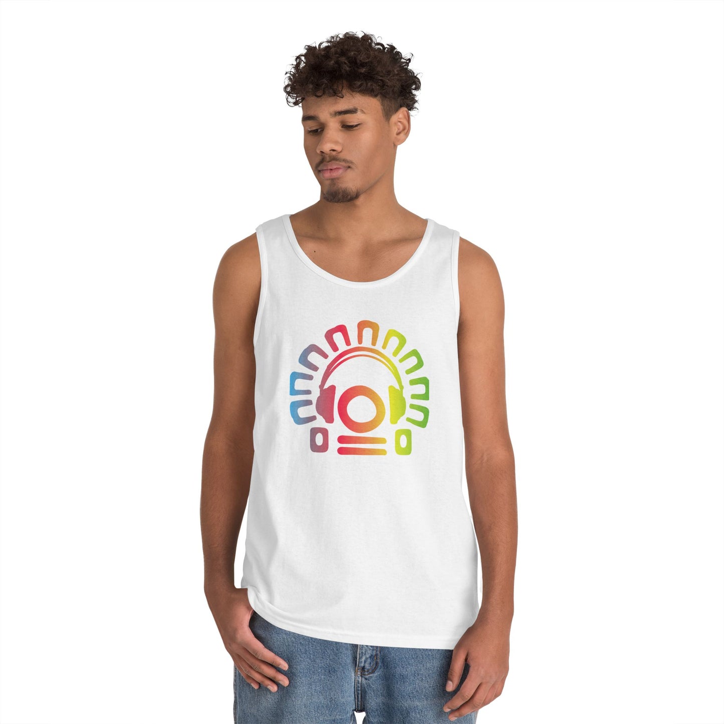 Tribal Headphones  Tank — Electric Allure x ODBOIH Designs