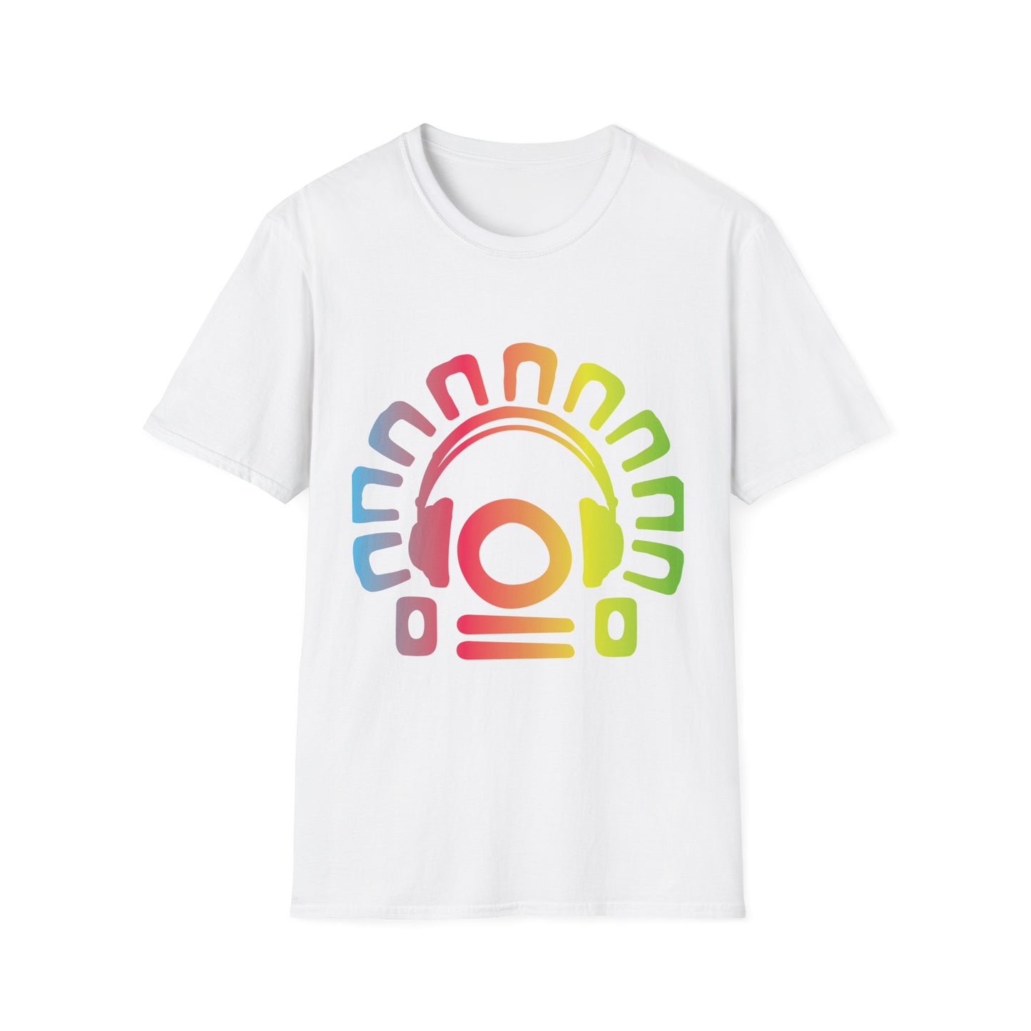 Tribal Headphones T-Shirt - Electric Allure x ODBOIH Designs