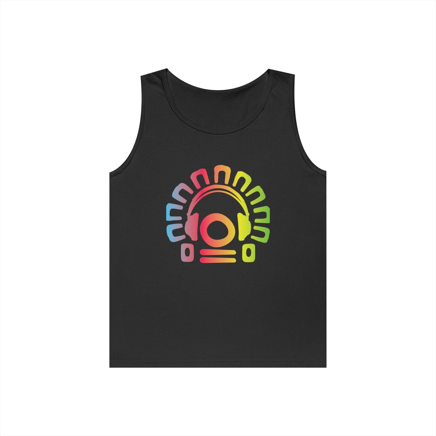 Tribal Headphones Tank Top
