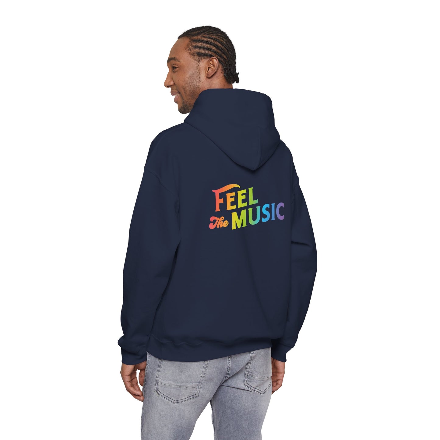 Feel The Music Hoodie - Electric Allure