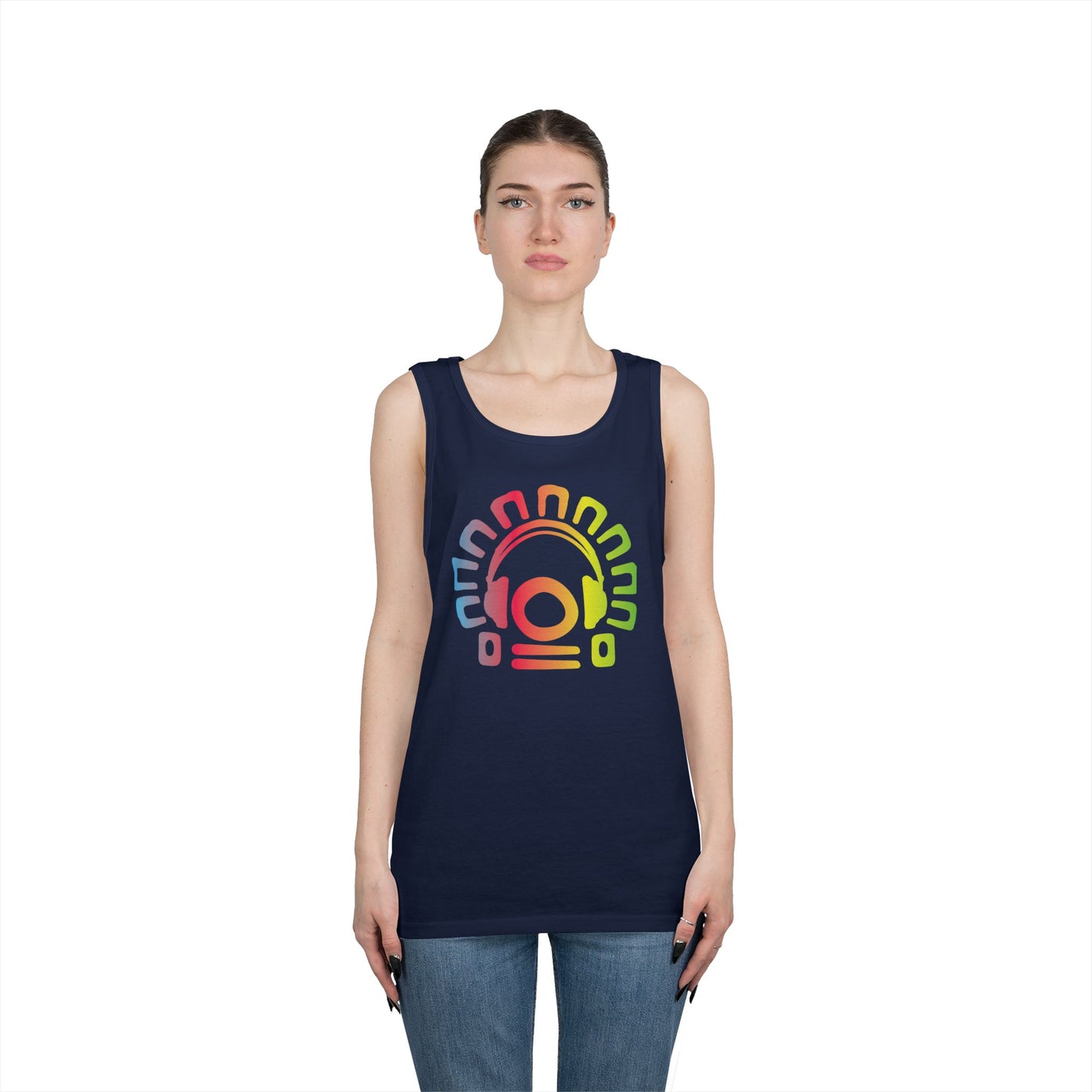 Tribal Headphones  Tank — Electric Allure x ODBOIH Designs