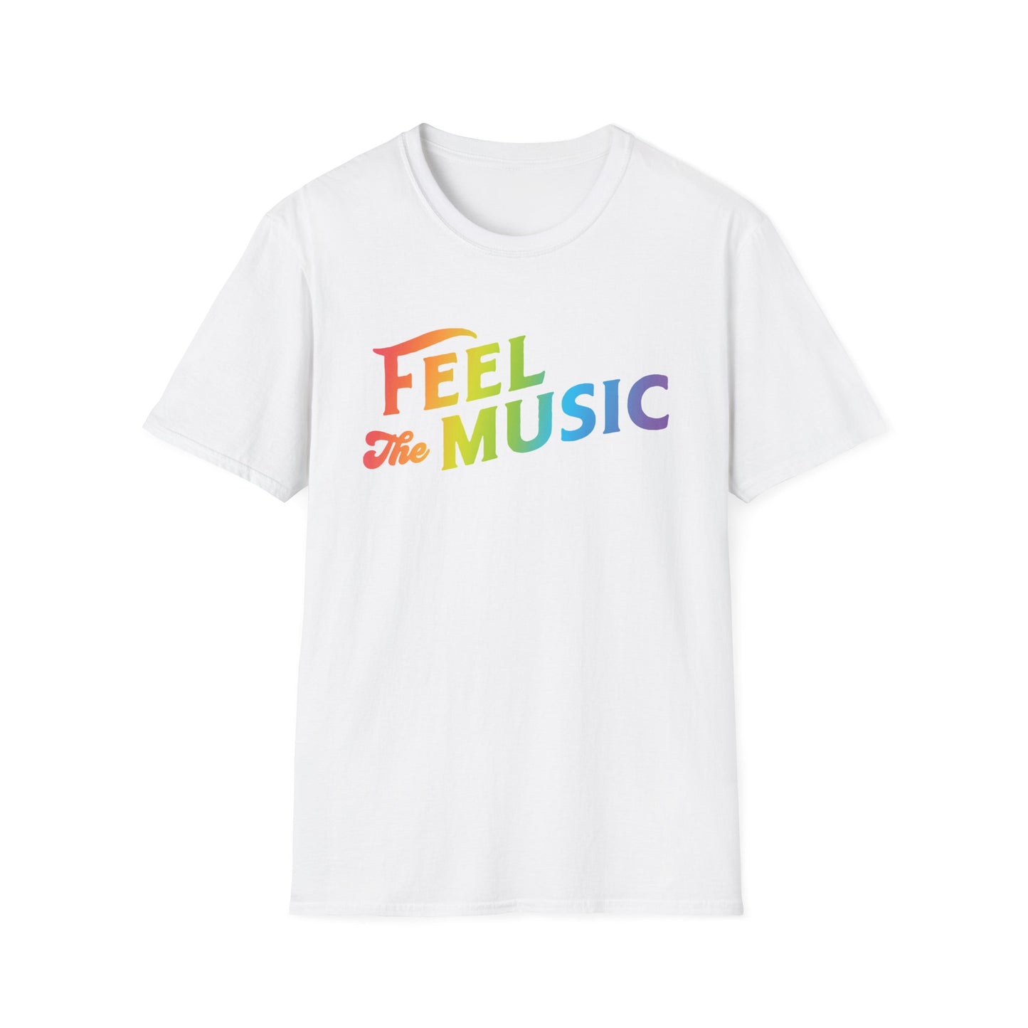 Feel The Music Logo T-Shirt - Electric Allure