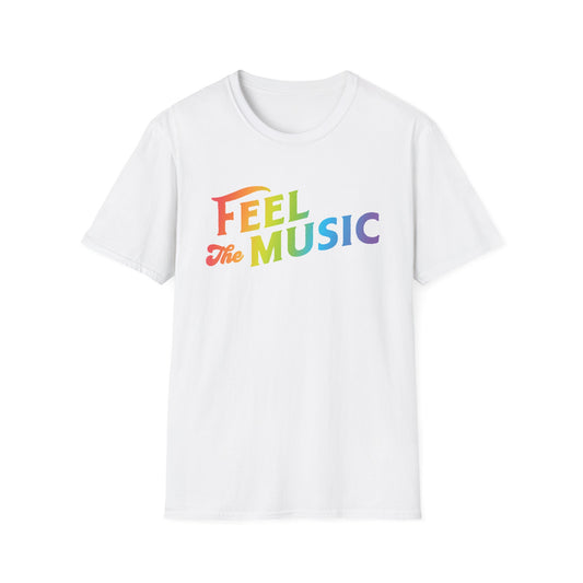 Feel The Music Logo T-Shirt - Electric Allure