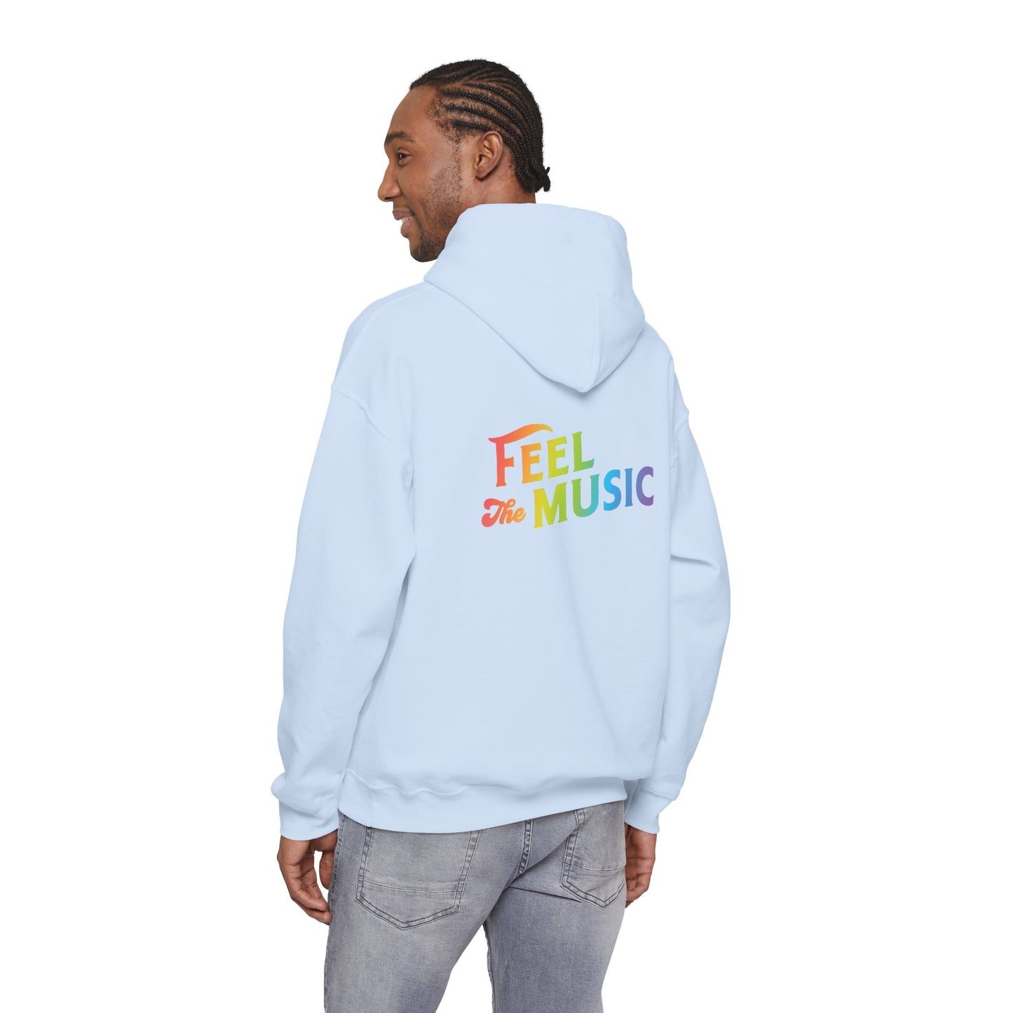 Feel The Music Hoodie - Electric Allure