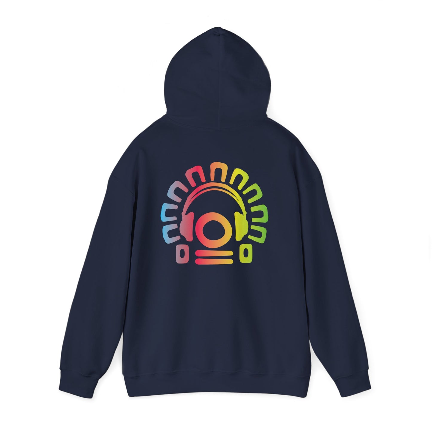 Tribal Headphones Hoodie — Electric Allure x ODBOIH Designs