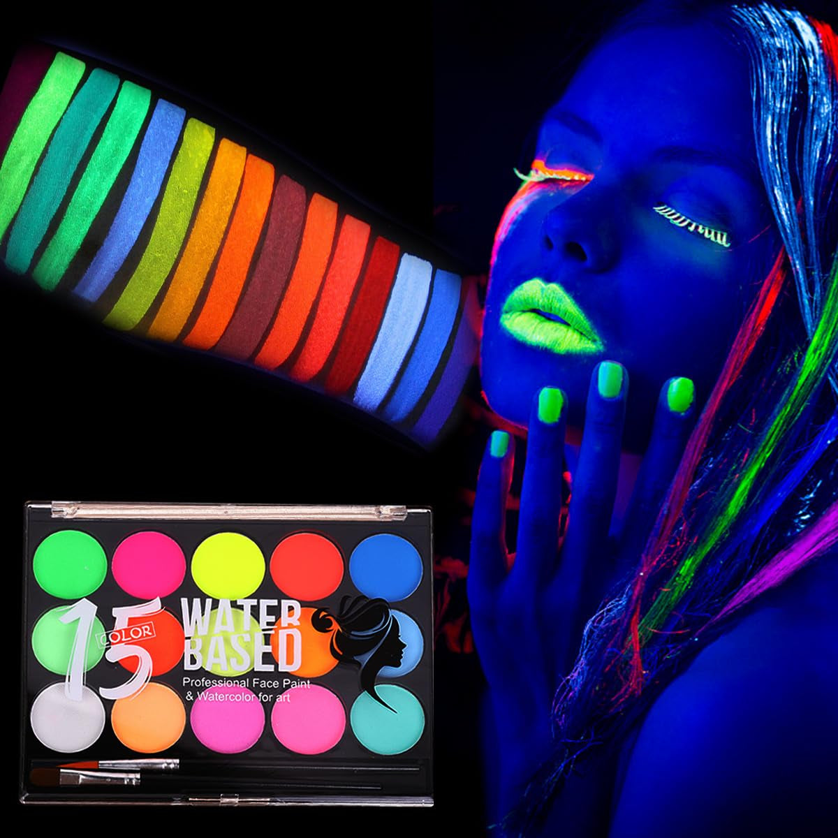 Electric Allure Neon Fright LED Rave Glasses – Halloween After Dark Eyewear