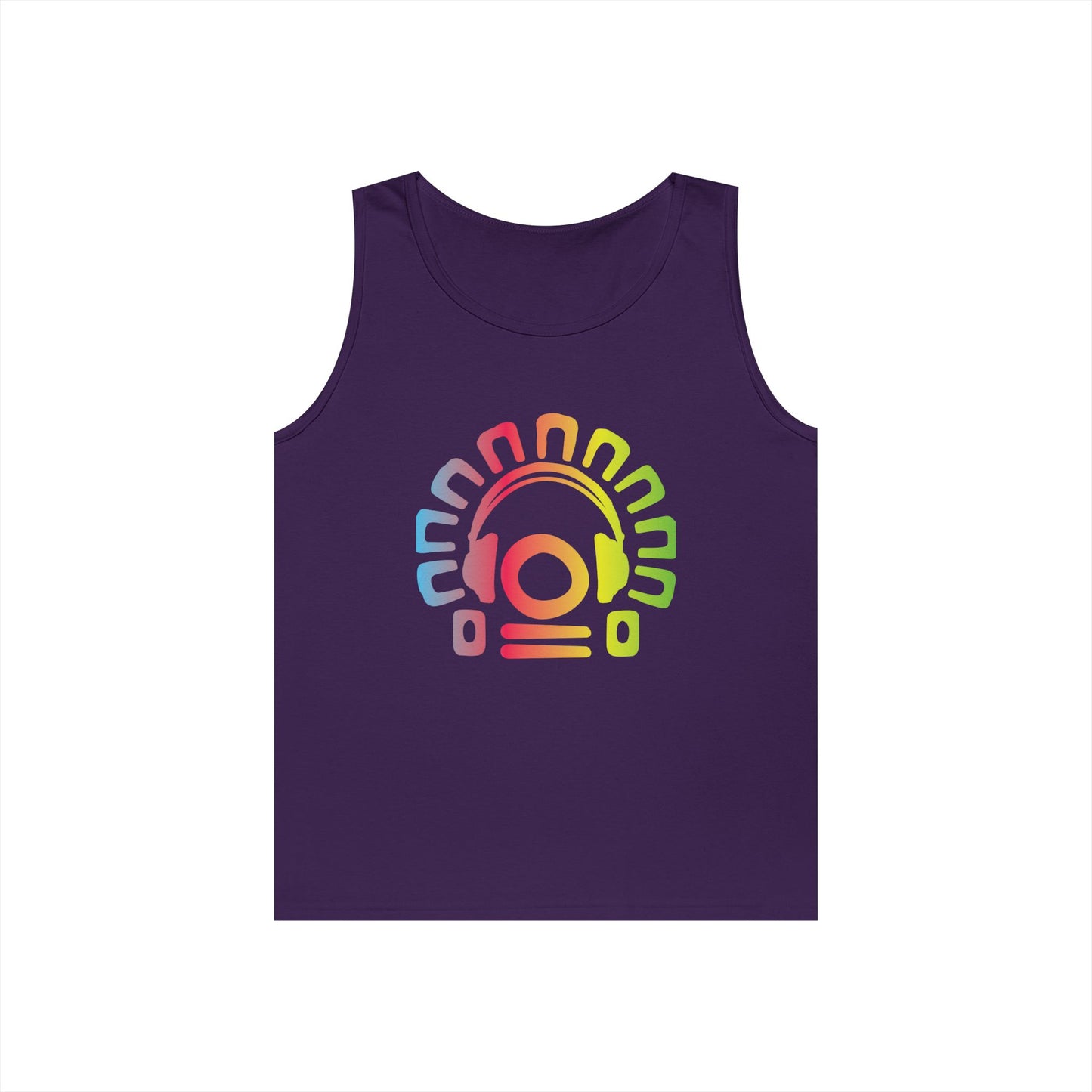Tribal Headphones Tank Top