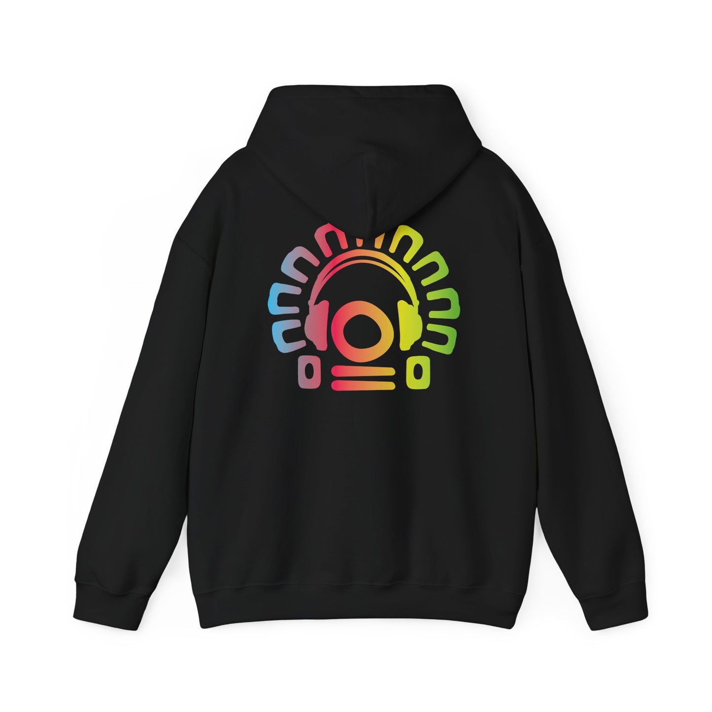 Tribal Headphones Hoodie — Electric Allure x ODBOIH Designs