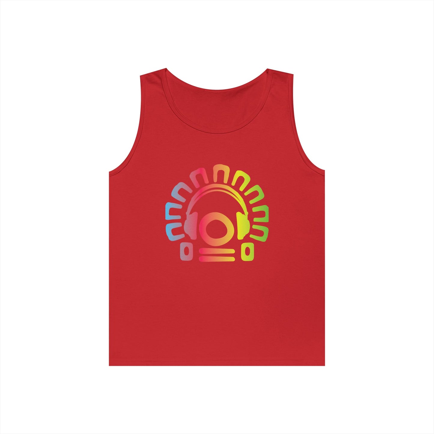 Tribal Headphones Tank Top