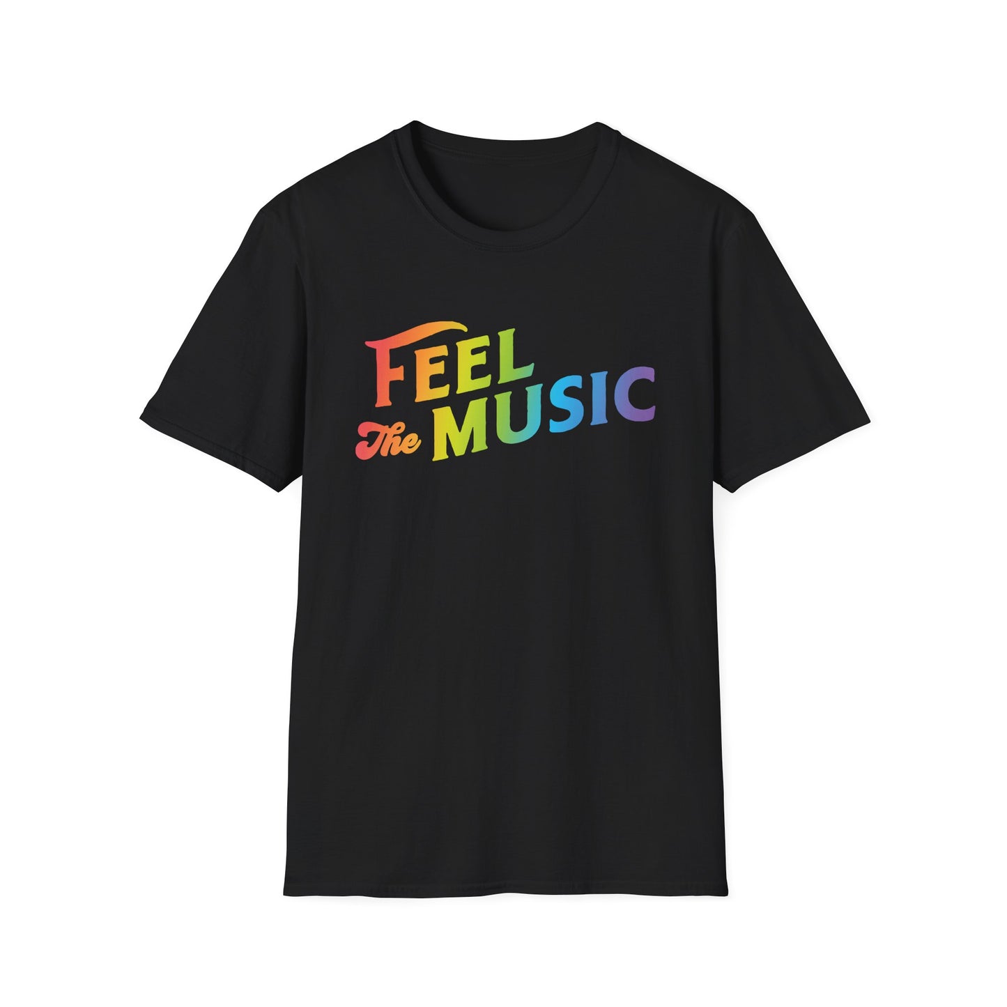 Feel The Music Logo T-Shirt - Electric Allure
