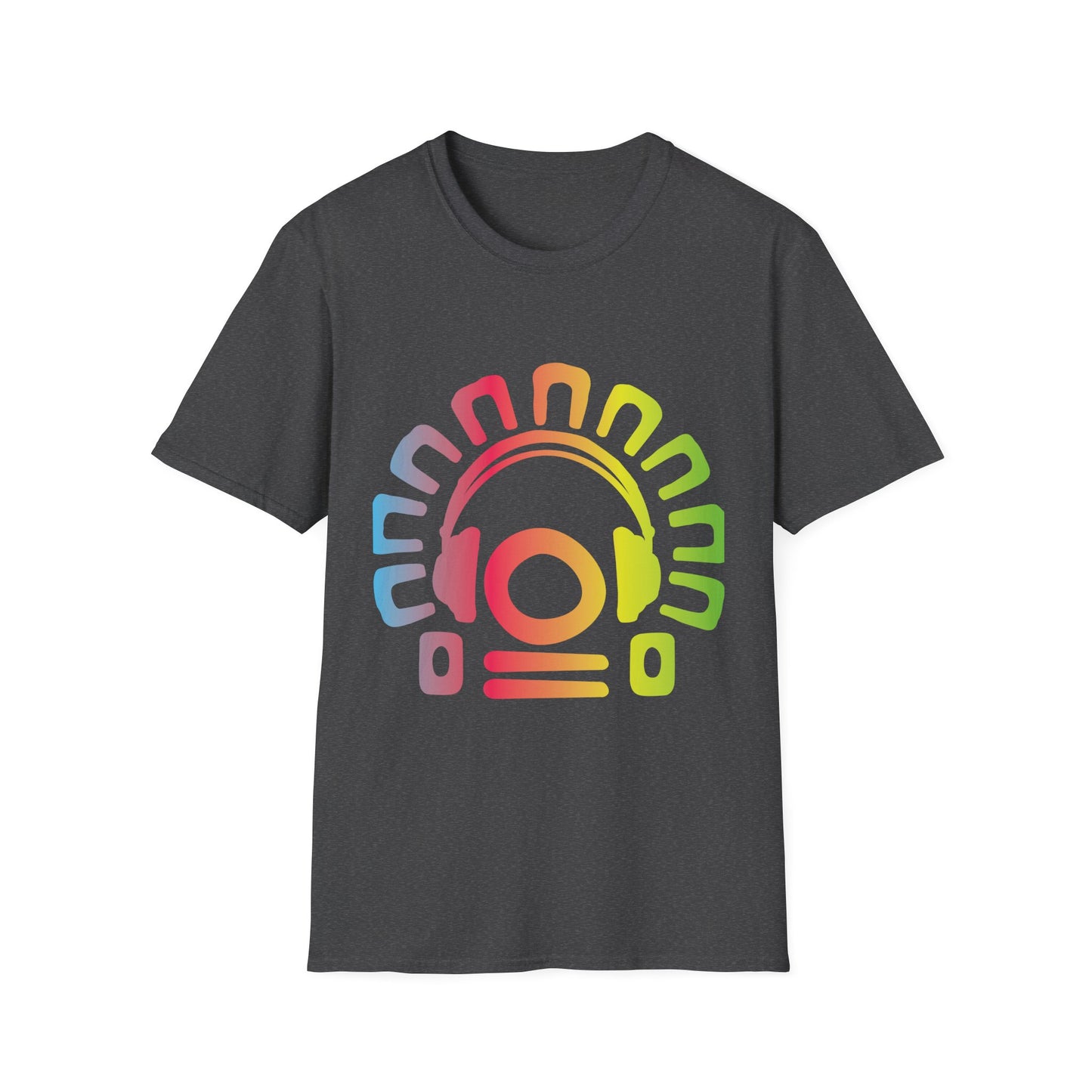 Tribal Headphones T-Shirt - Electric Allure x ODBOIH Designs