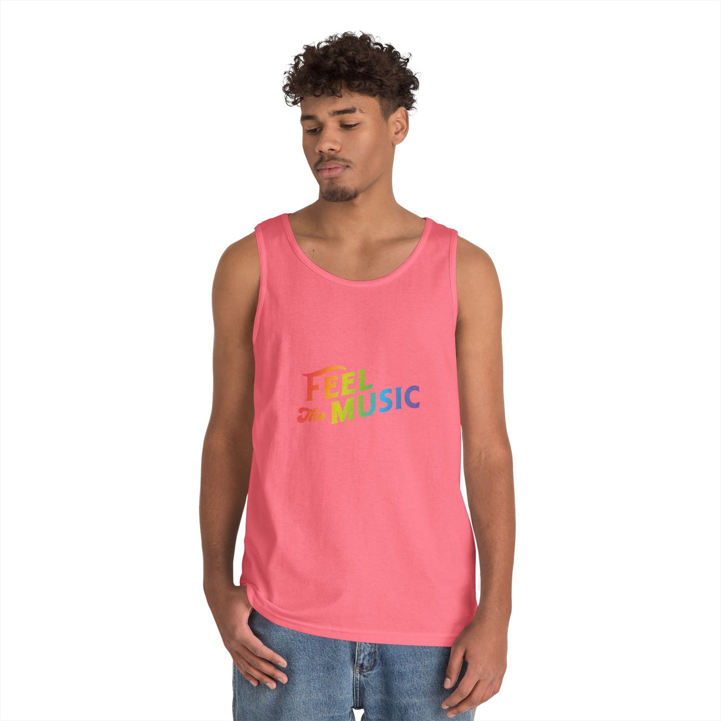 Feel The Music Tank Top - Electric Allure