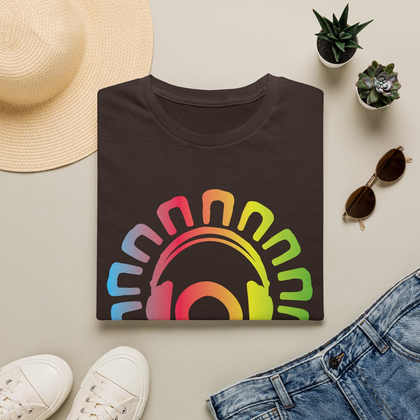 Electric Allure x ODBOIH Designs Tribal Headphones T-Shirt