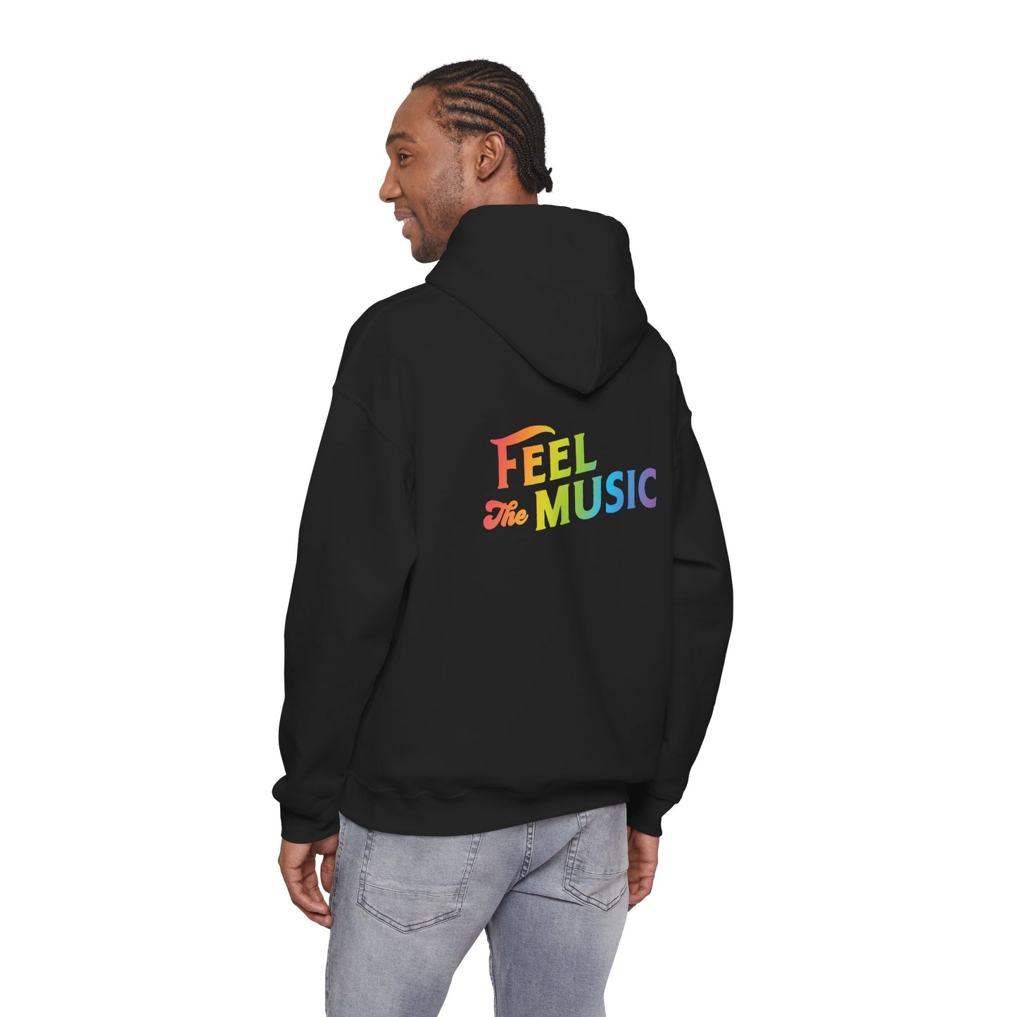 Feel The Music Hoodie - Electric Allure