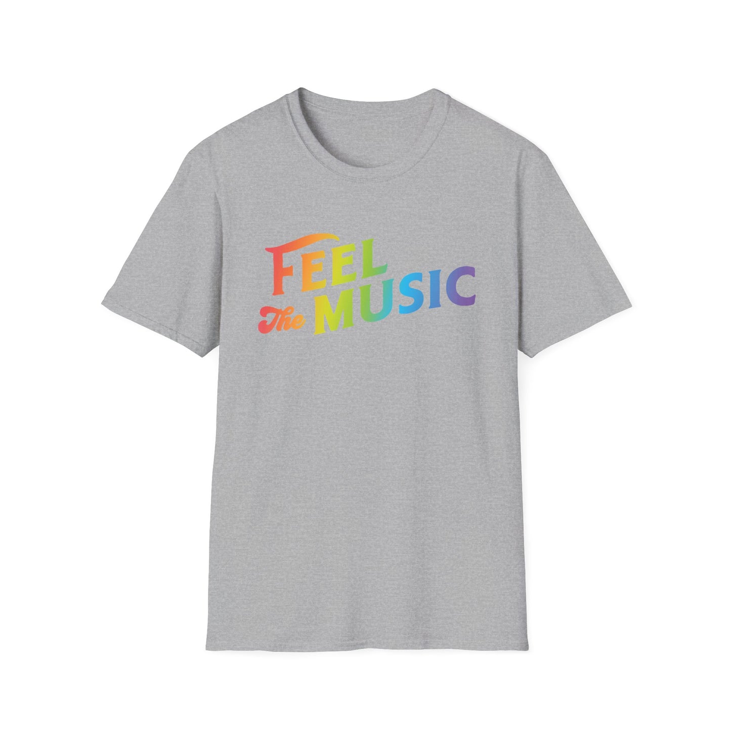 Feel The Music Logo T-Shirt - Electric Allure