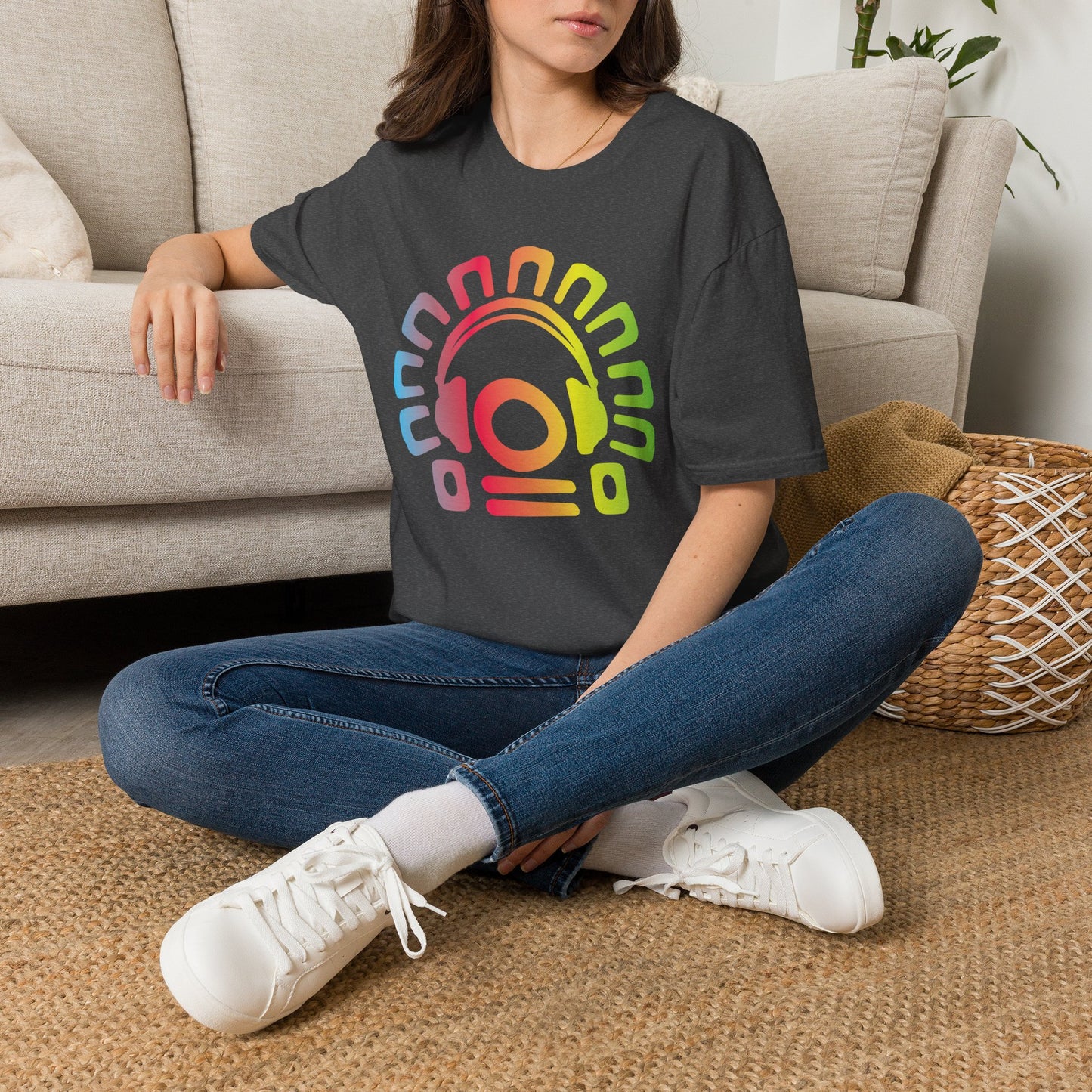 Electric Allure x ODBOIH Designs Tribal Headphones T-Shirt