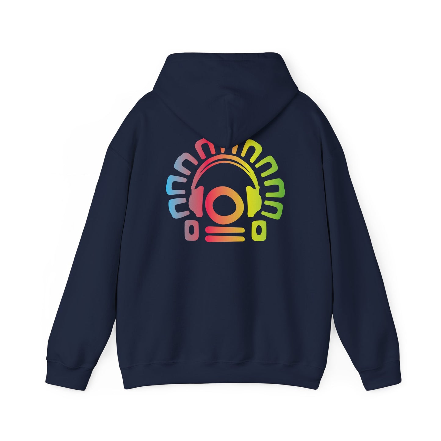 Tribal Headphones Hoodie — Electric Allure x ODBOIH Designs