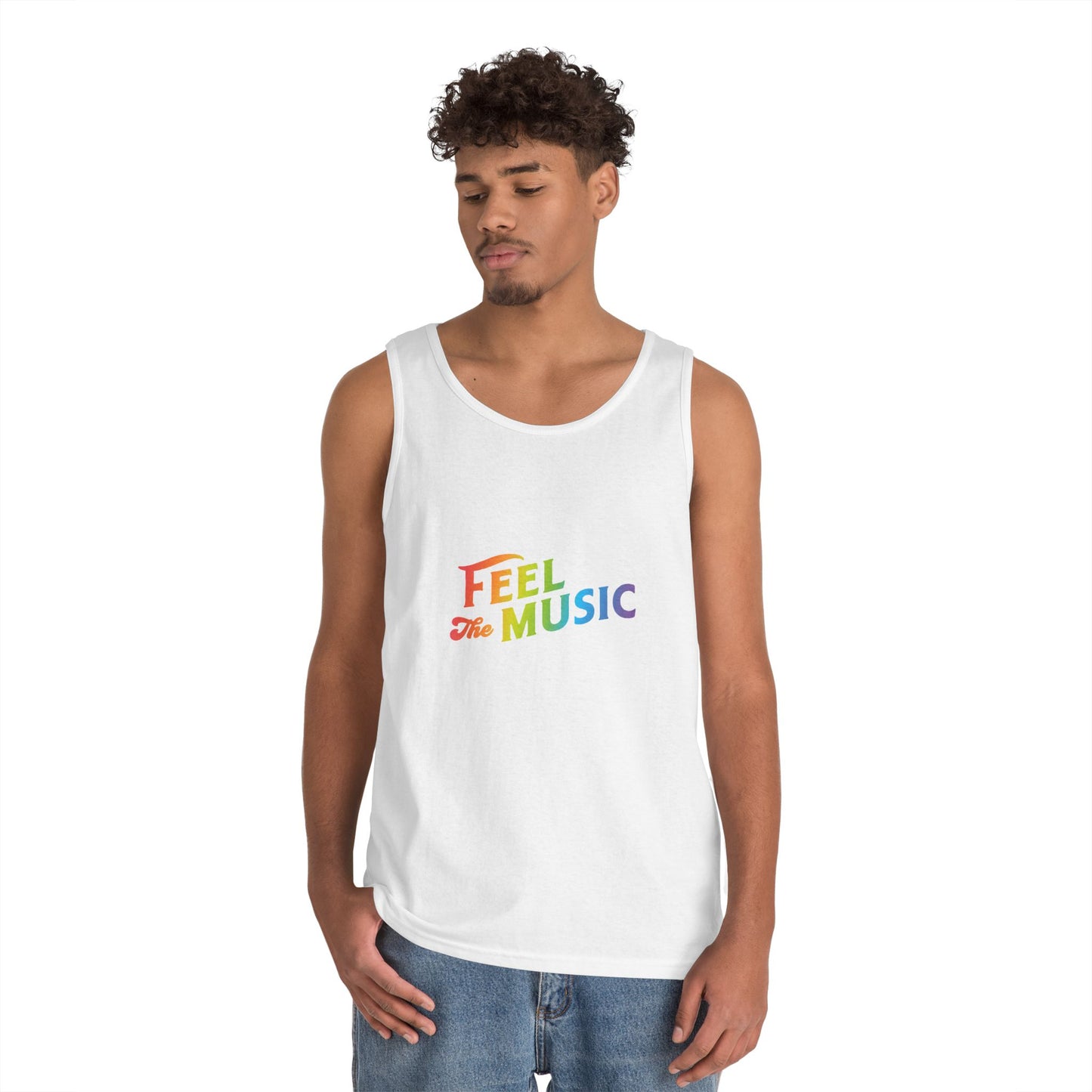 Feel The Music Tank Top - Electric Allure