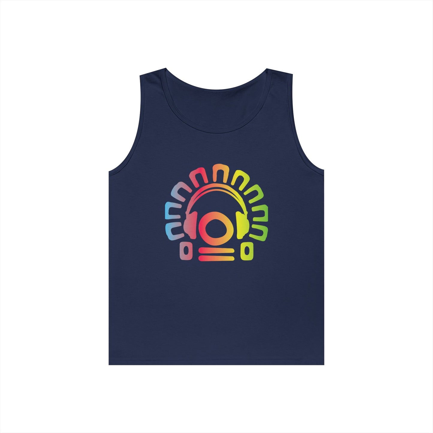 Tribal Headphones Tank Top