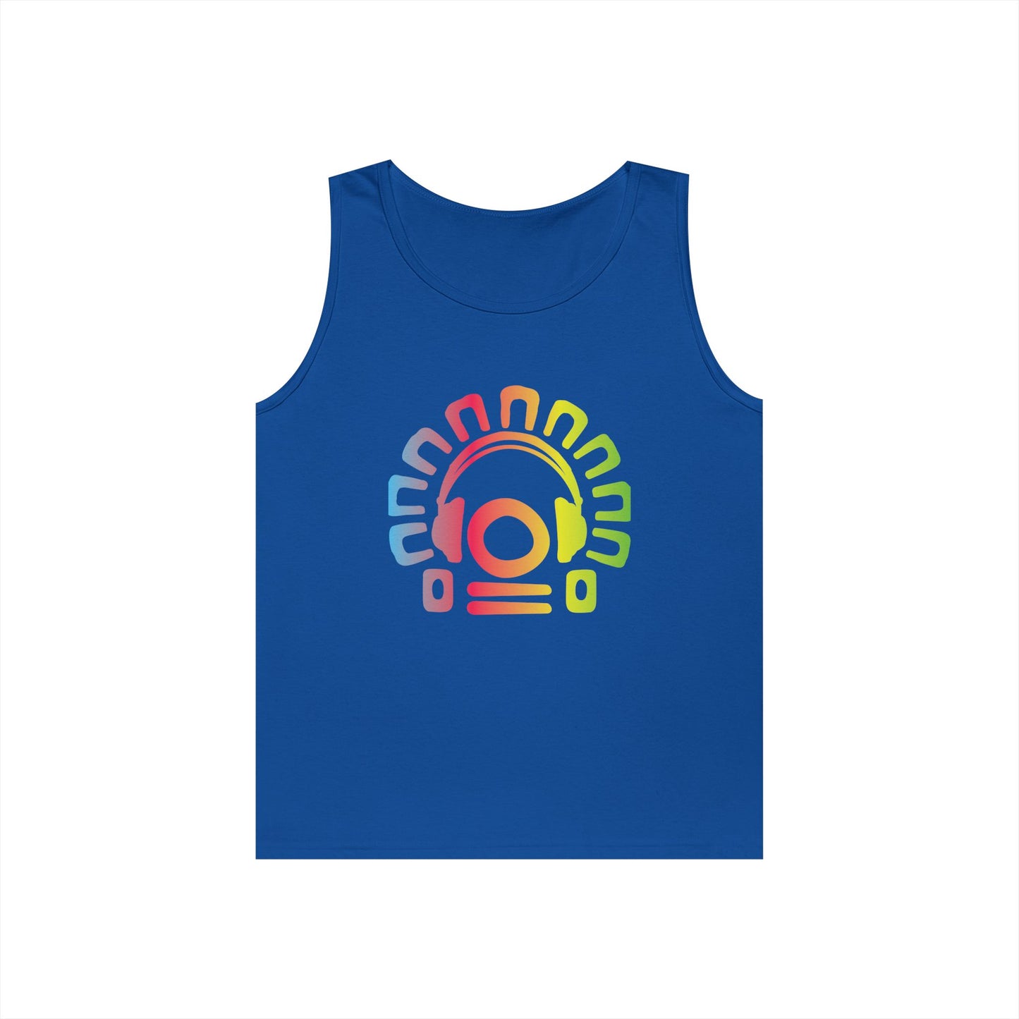 Tribal Headphones Tank Top