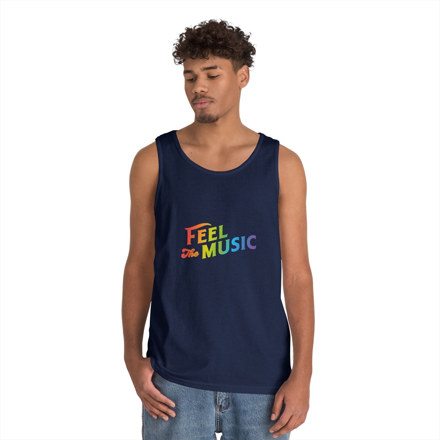 Feel The Music Tank Top - Electric Allure