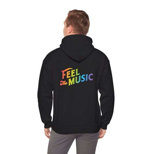 Feel The Music Hoodie - Electric Allure