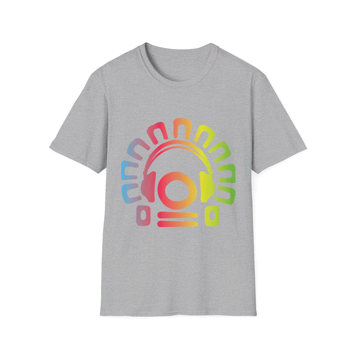 Tribal Headphones T-Shirt - Electric Allure x ODBOIH Designs